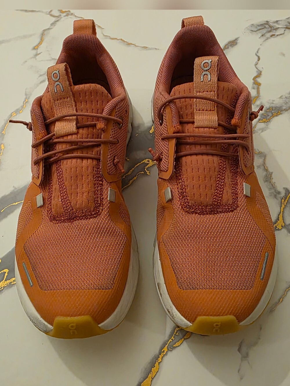 On Running Kids Orange Mesh Running Shoe